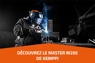 Découvrez le poste à souder Master M205 de Kemppi